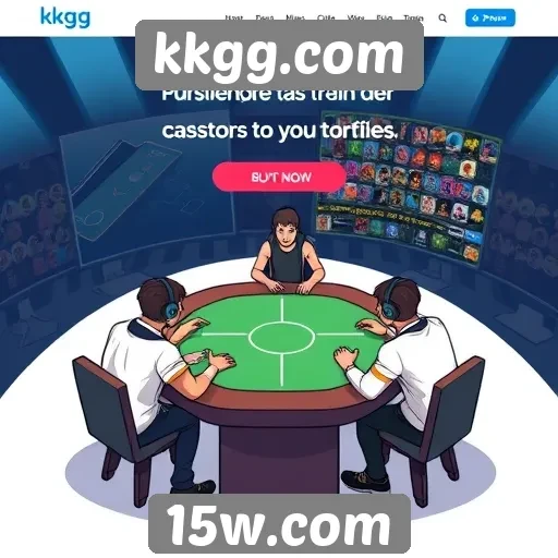 Plataforma kkgg.com lança torneios para jogadores competitivos
